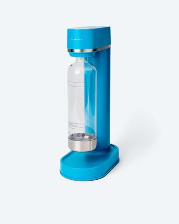 Kaufen blau Wassersprudler mit 1L-PET-Wasserflasche One-Touch