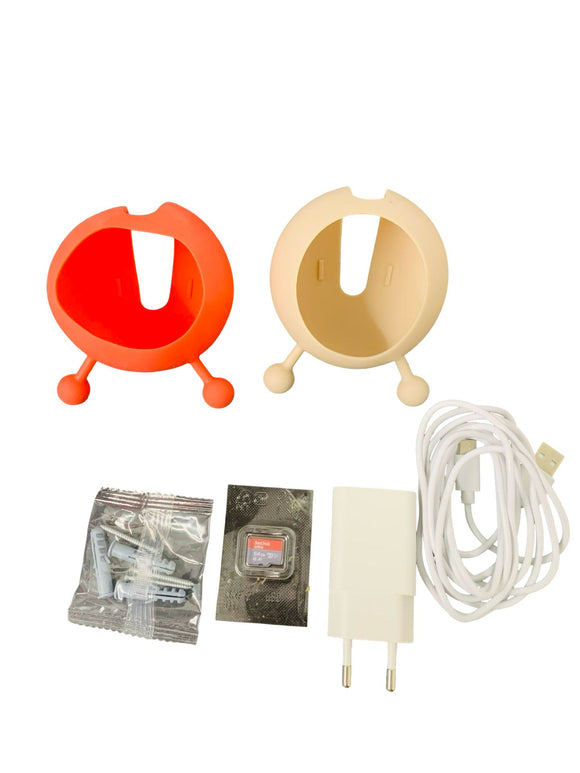 Omajin OBC-01-EC Baby-Kamera mit 64GB-SD-Karte ‎Wi-Fi