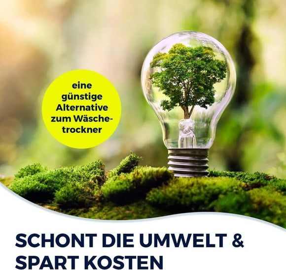 EASYmaxx Wäscheständer elektrisch Gebläse Wäsche Turm Trockner Kleider Ständer