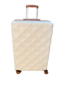 Sea choice Hartschalen Trolley Koffer Set 5tlg Reisekoffer mit TSA Schloss Beige-2