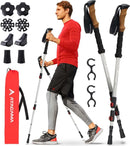 Wanderstöcke faltbar Carbon Aluminium Trekking-2