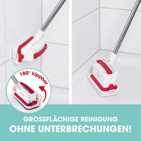 CLEANmaxx Akku Scheuerbürste Schrubber Boden Reinigungsbürste Wischmopp kabellos