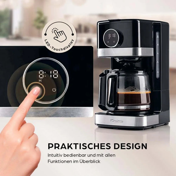 Barista Kaffeemaschine Glaskanne Timer Touchdisplay Filtermaschine Filterkaffee