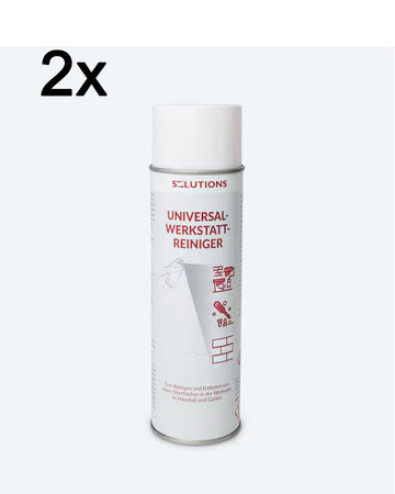 2x Werkstatt-Universal-Reiniger Spray 500 ml Transparent