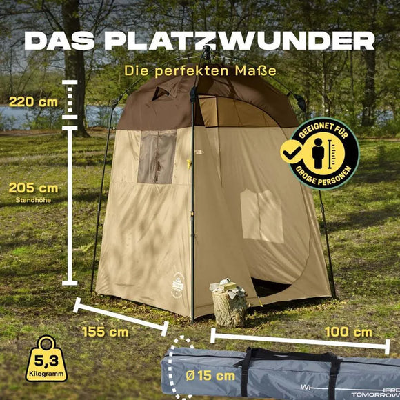 PopUp Duschzelt Umkleidezelt Lagerzelt Camping