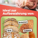 Lumaland Brotkasten Metall mit Bambusdeckel-5