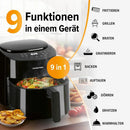 GOURMETmaxx Heißluftfritteuse 4,5L Airfryer 1400W-8