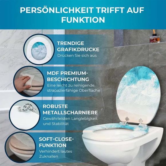 Benkstein WC Sitz Absenkautomatik Toilettendeckel