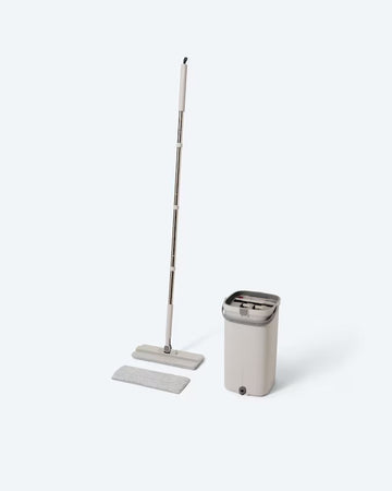 Kaufen grau Clever In &amp; Out Wischmop 3.0 Boden Reiniger Bodenwischer Eimer und Wischer Mopp