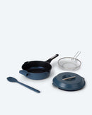 Omnipfanne Bratpfanne Grillpfanne 10-in-1 Pfanne mit Frittierkorb 5tlg Grillen-3