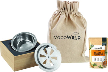 VapoWesp Räucherbox gegen Wespen und Mücken Aromatisierter Kaffeerauch Insekten