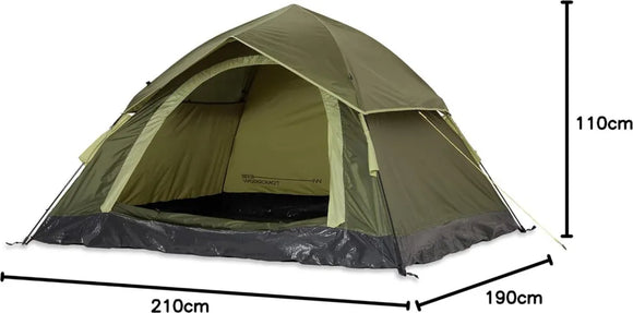 Zelt 3 Personen Campingzelt Kuppelzelt Wurfzelt