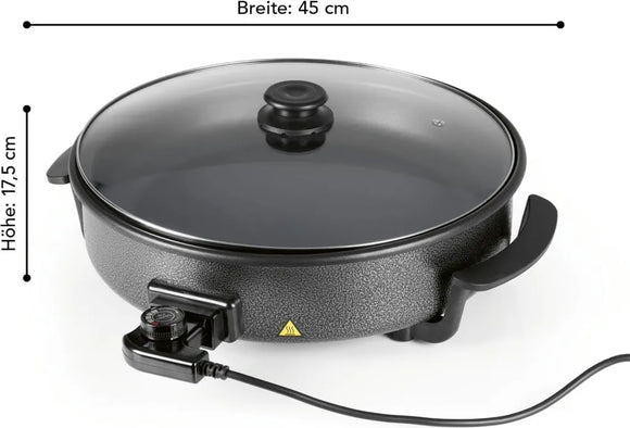 GOURMETmaxx elektrische Partypfanne XXL 40cm