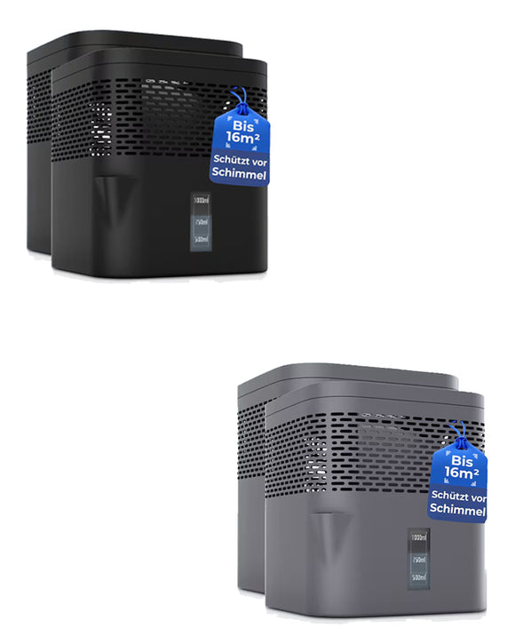 2x Luftentfeuchter Air One Lite inkl. 2x 450g Granulat