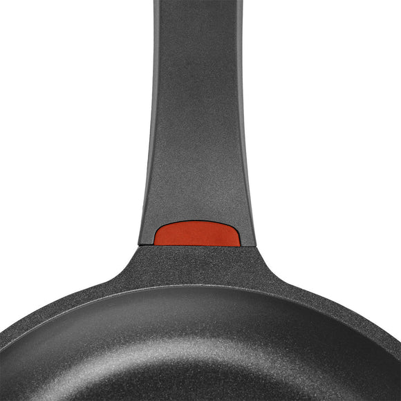 N8WERK Stielkasserolle Stieltopf Kochtopf Topf 18 cm Induktion Temperaturanzeige