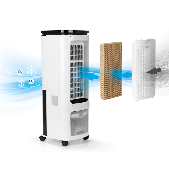 Hoberg Luftkühler Klimagerät Klimaanlage Ventilator Befeuchter Ionisator Peltier