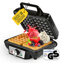 GOURMETmaxx Waffeleisen für Belgische Waffeln-1