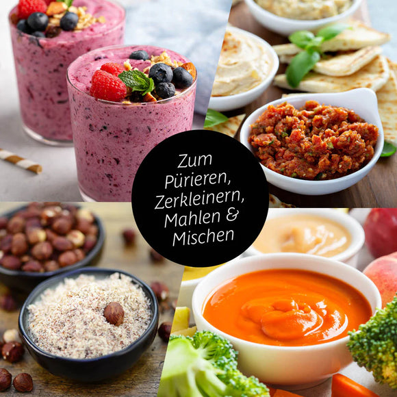 Standmixer Smoothie Maker Mr. Magic Mixer Blender Edelstahl Klingen Shaker 250W