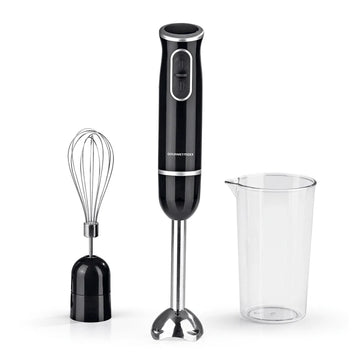 GOURMETmaxx Stabmixer Rührstab Pürierstab Pürierer Mixstab Mixer Meßbecher Set