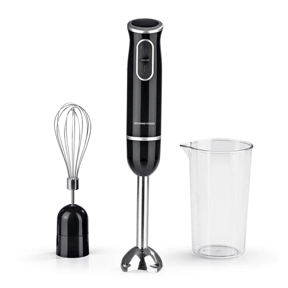 GOURMETmaxx Stabmixer Rührstab Pürierstab Pürierer Mixstab Mixer Meßbecher Set