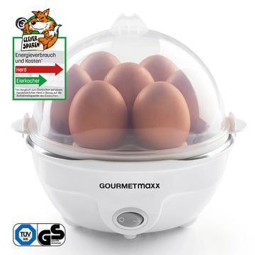 Kaufen weiss GOURMETmaxx Eierkocher elektrisch für 7 Eier