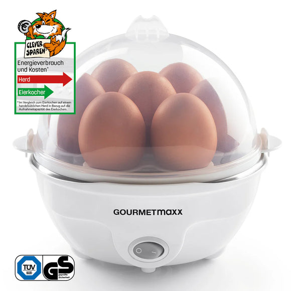 GOURMETmaxx Eierkocher elektrisch für 7 Eier