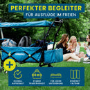 Bollerwagen faltbar Dach Handwagen Transportwagen-2