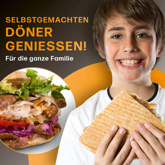 GOURMETmaxx Dönergrill Elektro Hähnchen Dreh Grill