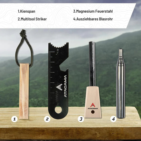 Atacama Feuerstahl Firestarter Set Camping