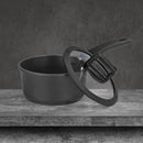 N8WERK Stielkasserolle Stieltopf Kochtopf Topf 18 cm Induktion Temperaturanzeige-2