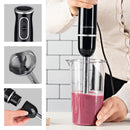 GOURMETmaxx Stabmixer Rührstab Pürierstab Pürierer Mixstab Mixer Meßbecher Set-5