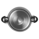 Bratoni Kochtopf Suppentopf 20cm Aluminium Topf + Glasdeckel Antihaftbeschichtet-3