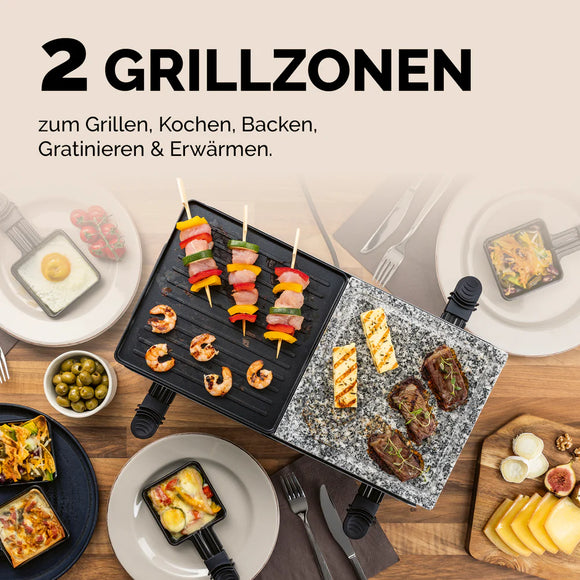 GOURMETmaxx Raclette Grill 1400W für 8 Personen