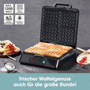 GOURMETmaxx Waffeleisen für 4 Belgische Waffeln-2