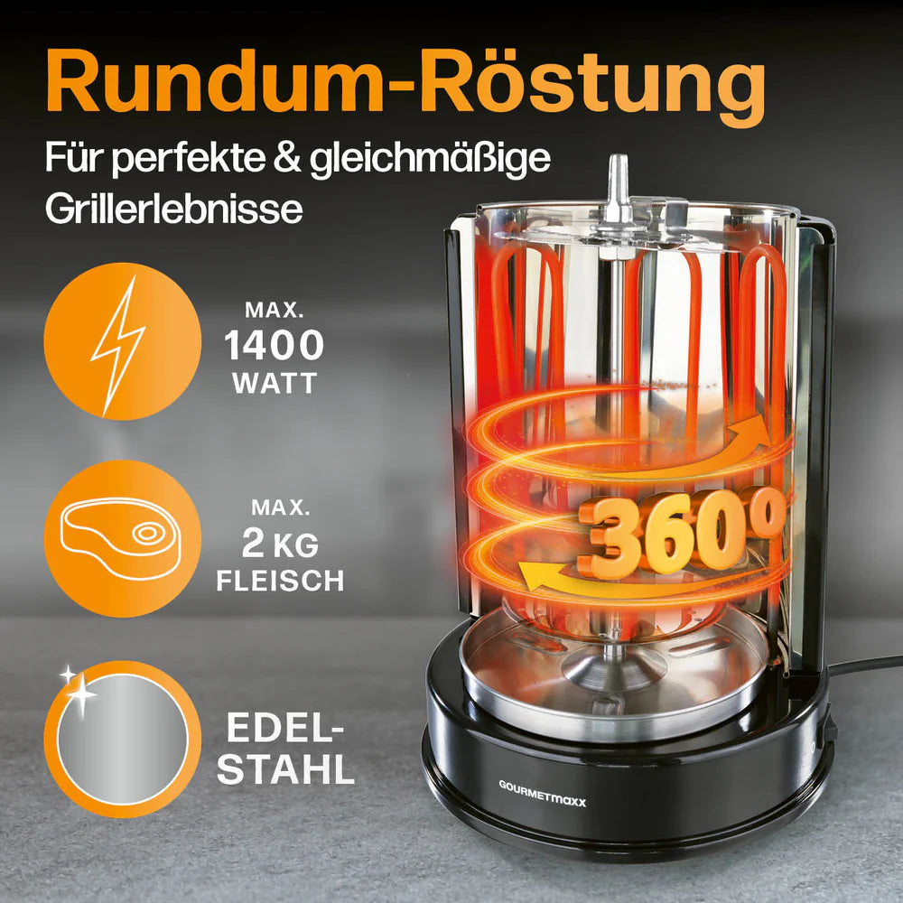 GOURMETmaxx Dönergrill Elektro Hähnchen Dreh Grill | PostenKings