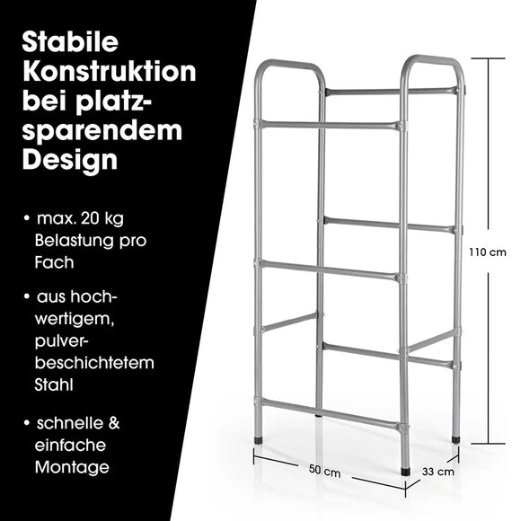 EASYmaxx Kastenständer Getränke Kisten Ständer 3 Kästen Kasten Regal Kastenregal