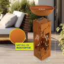 Hoberg Dekosäule mit Pflanzschale LED 72cm-5