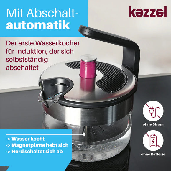 KEZZEL Wasserkessel Wasserkocher für Induktionsherde