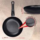 BRATmaxx Karbonstahl-Pfanne Induktion Antihaft Beschichtung 20 cm Schwarz-4