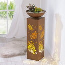 Hoberg Dekosäule mit Schale LED Pflanzschale 87 cm-9