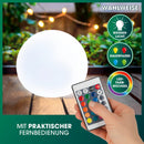 EASYmaxx Solarleuchte Deko Kugel Set RGB-5