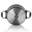 Aluminium-Kochtopf Suppentopf 20 cm mit Glasdeckel Antihaft Spülmaschinenfest-4