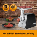 Kochwerk Fleischwolf Wurstmaschine Spritzgebäck Wurstfüller Zerkleinerer-8