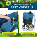 Bollerwagen faltbar Dach Handwagen Transportwagen-3