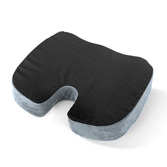 VITALmaxx Ergonomisches Gel-Sitzkissen Ergonomisch Memory Foam inkl. Fleecebezug