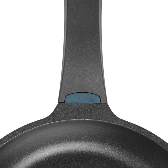 N8WERK Stielkasserolle Stieltopf Kochtopf Topf 18 cm Induktion Temperaturanzeige