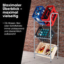 EASYmaxx Kastenständer Getränke Kisten Ständer 3 Kästen Kasten Regal Kastenregal-3