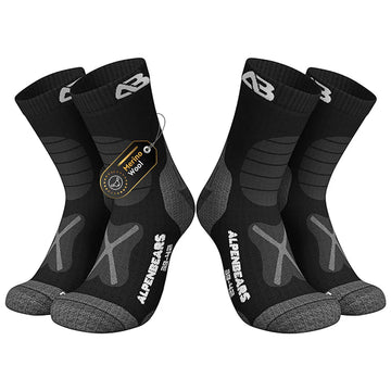 Alpen Bears Wandersocken Merinowolle 2 Paar