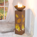 Hoberg Dekosäule mit Schale LED Pflanzschale 87 cm-2