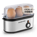 GOURMETmaxx Eierkocher für 3 Eier 210W-3
